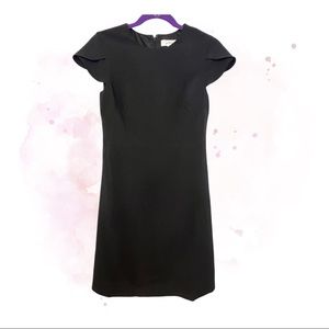 Black knee length dress